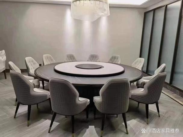 酒店家具定制电动餐台系列家具产品
